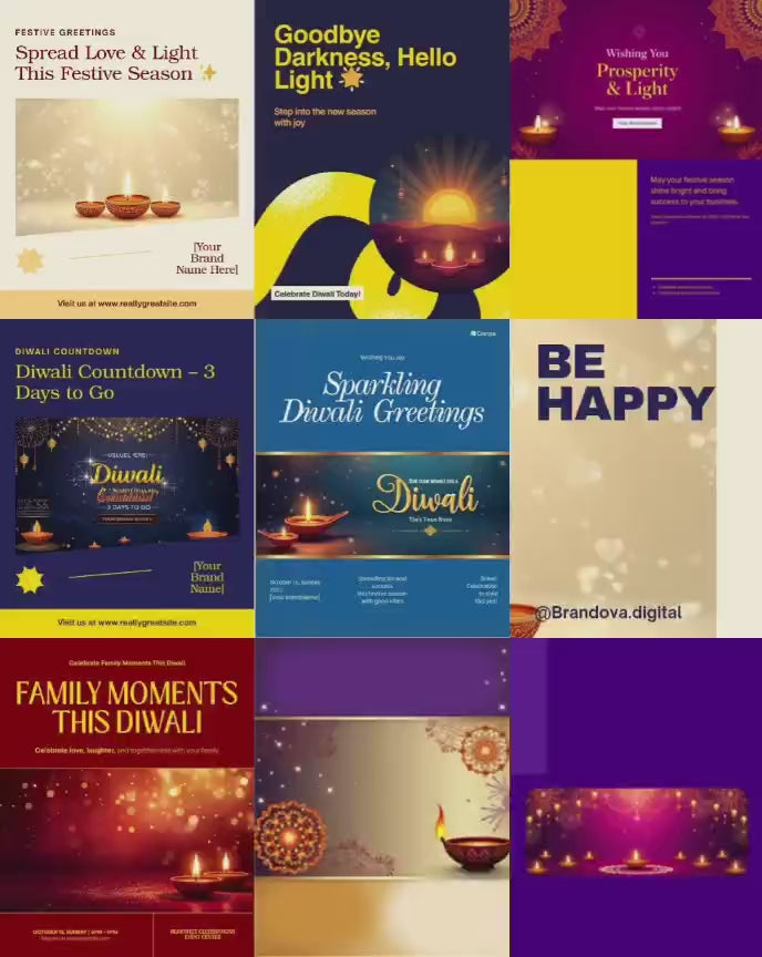 Business Digital Templates - Professional Work Pack-4(bump offer) for Diwali